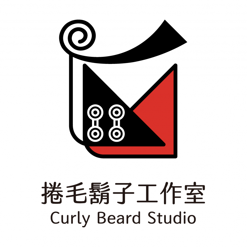 捲毛鬍子工作室_logo - Puu (步烏)